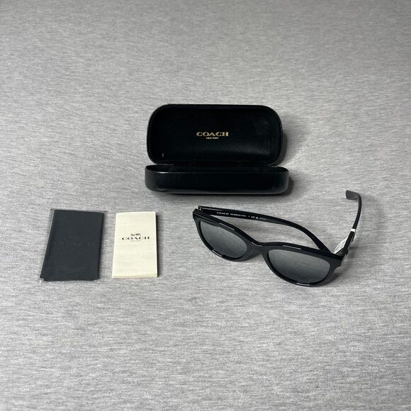 COACH Women’s 56mm Cat-Eye Pillow Downtown Sunglasses main image 10